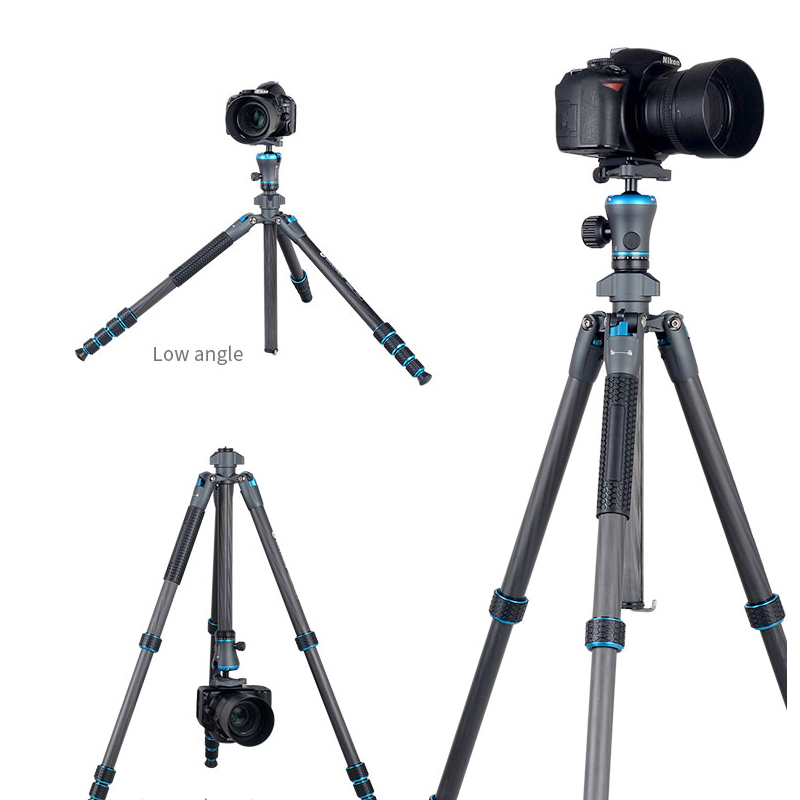 GIZOMOS GD-25C5 Carbon Fiber Tripod Kit Blue ขาตั้งกล้อง